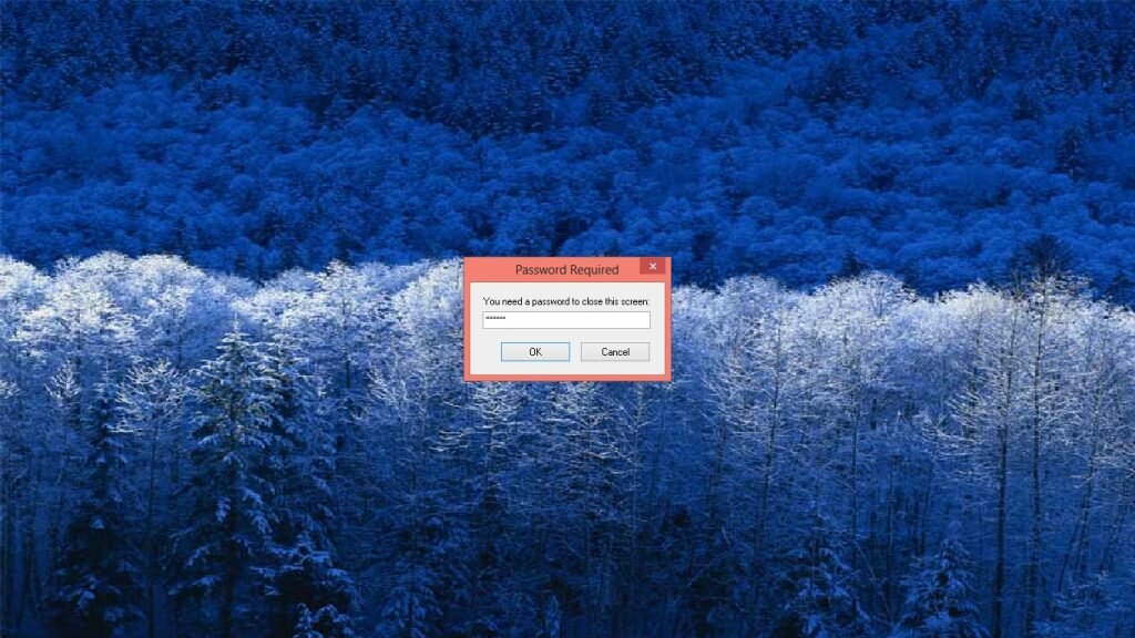 Phần mềm KwikSwich khóa màn hình desktop miễn phí1